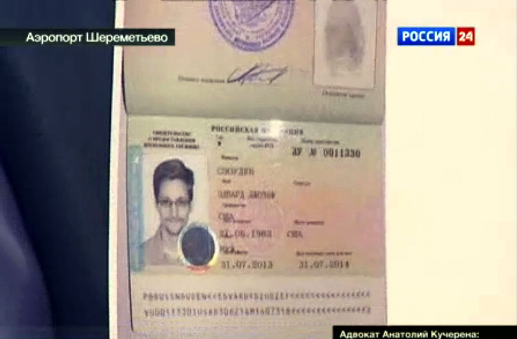 2013: Edward Snowden